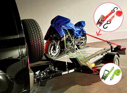 自転車の保管と輸送に調整可能なフラットバンジーコードを適切に使用する方法